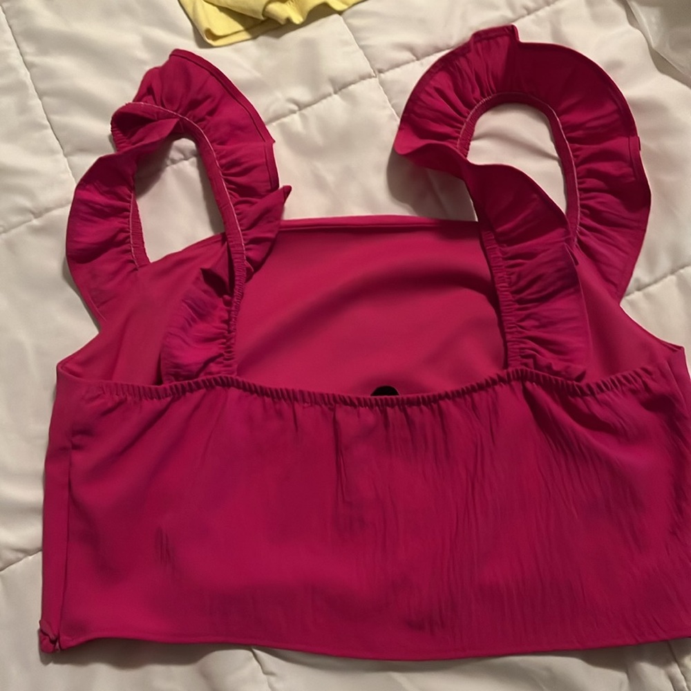 Blue Blush Ruffled Two-Piece Set - Picture 5 of 7